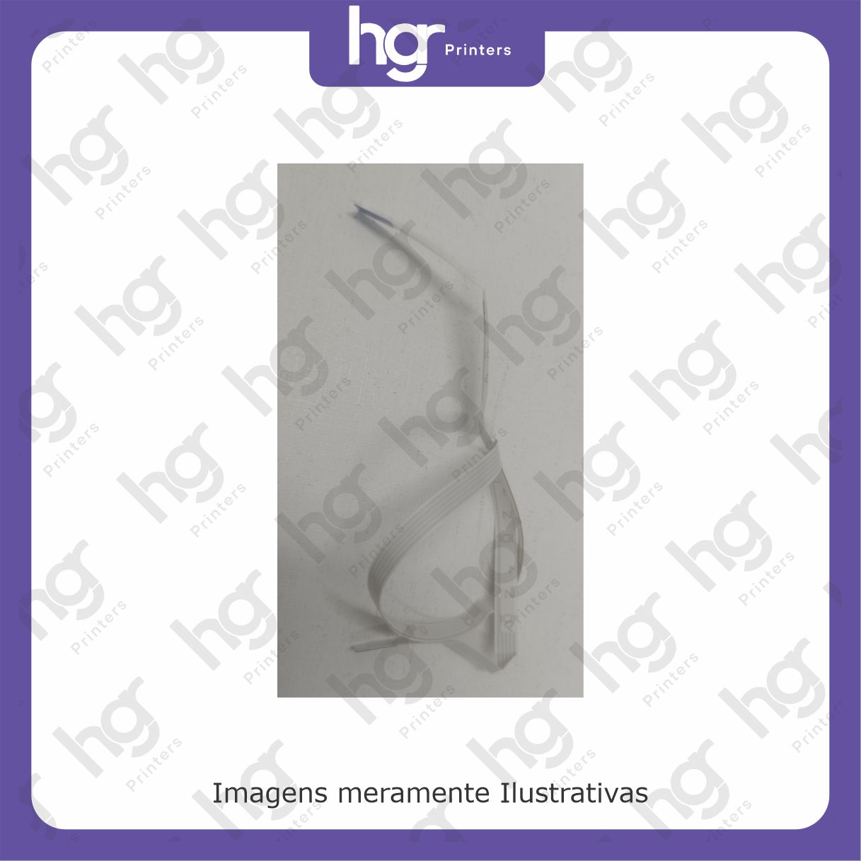 Cabo flat 5 vias disco encoder (2) Cabo Flat 5 vias-35cm-Sensor Disco Encoder-541 - Imagem 1