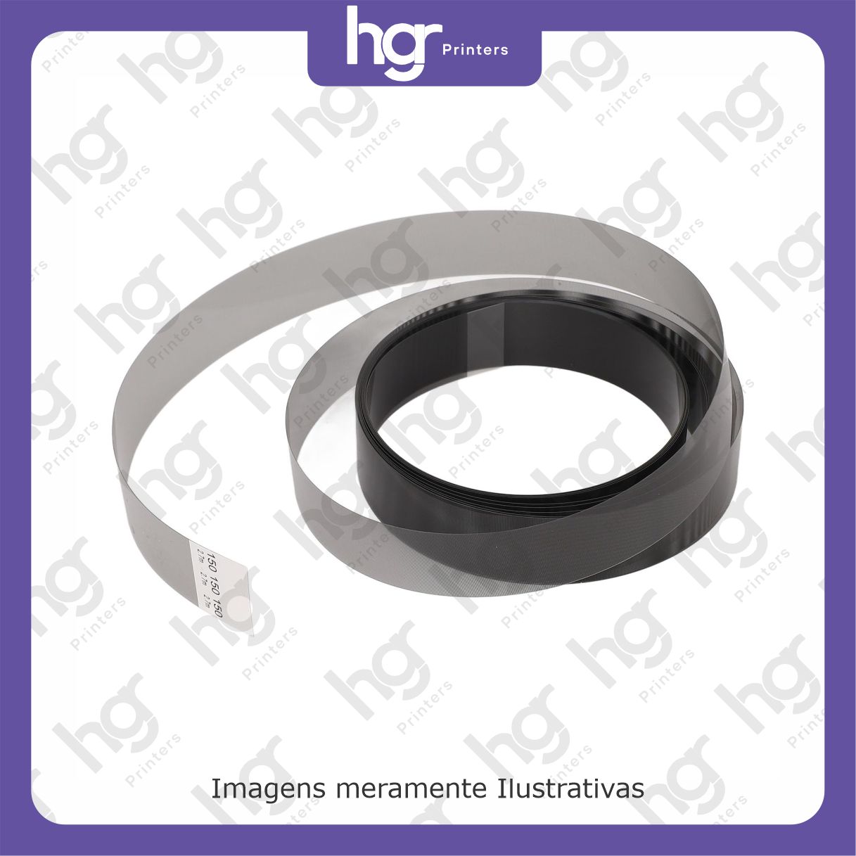 Fita Encoder 180DPI 2.7m 15mm Fita Encoder 180DPI 2,7 metros e 15mm de largura - Encoder Strip 180-3-15 - Imagem 1