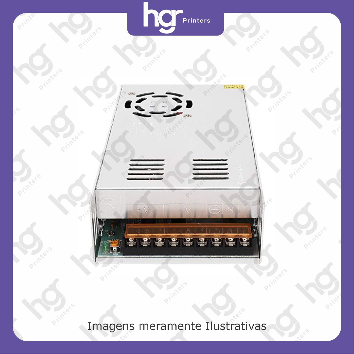 Fonte chaveada 24 36 e 48 Fonte de Alimentação Chaveada 48V 8A - Imagem 1