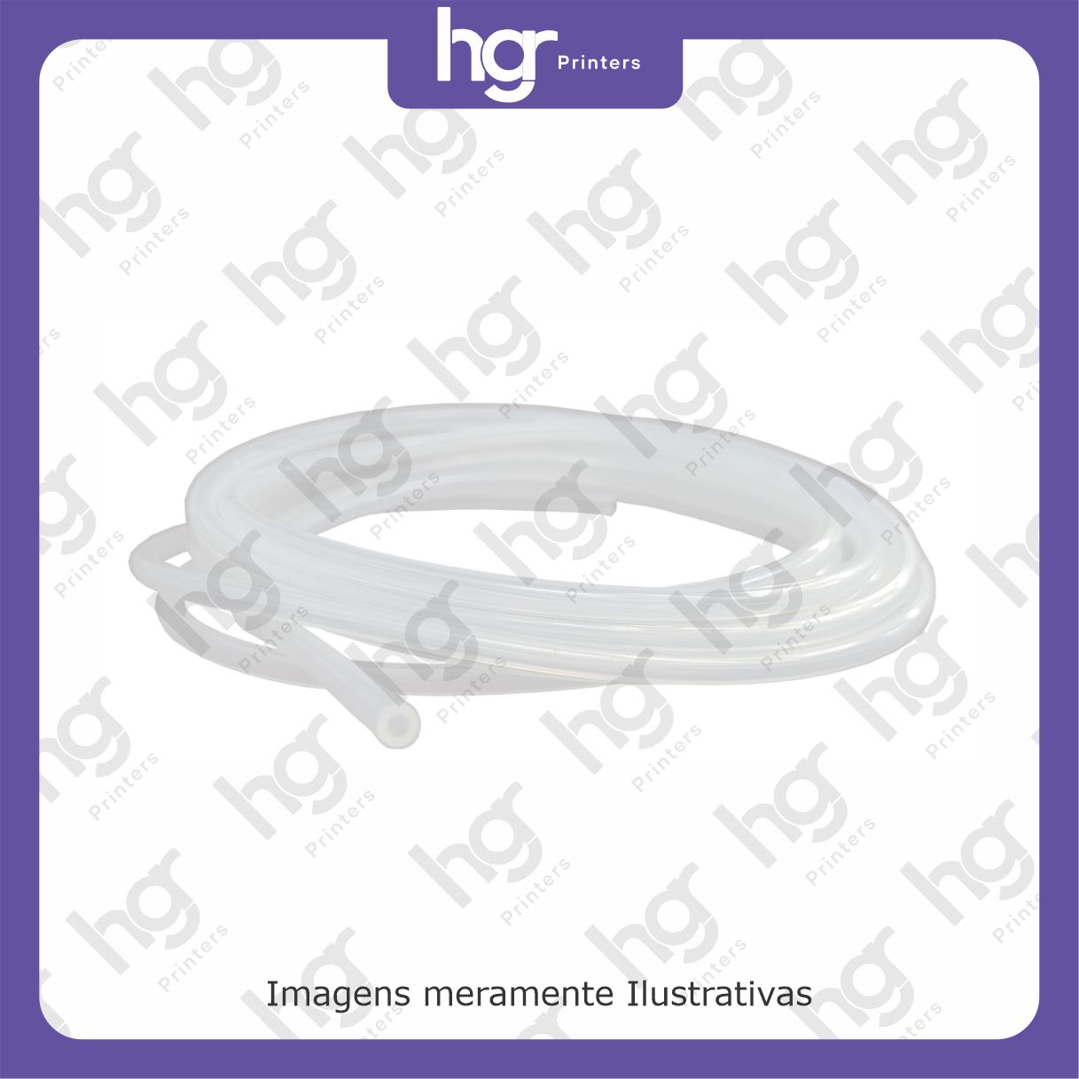 Mangueira Silicone Unidade de Limpeza 4x2mm Mangueira de silicone transparente 5x3mm para CapManual por metro - Imagem 1