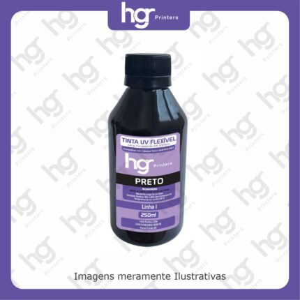 Tinta UV HGR 250ml flexível Linha 1 para L1800