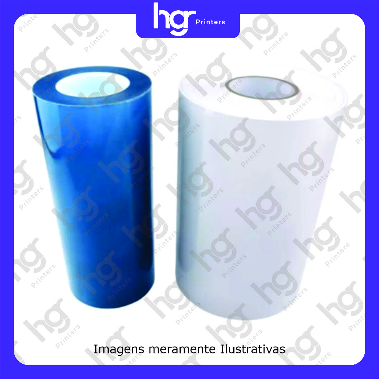 DTF UV em rolo Kit DTF UV - Rolo 100 metros Film A + Rolo 100 metros Film B - 60cm - Imagem 1